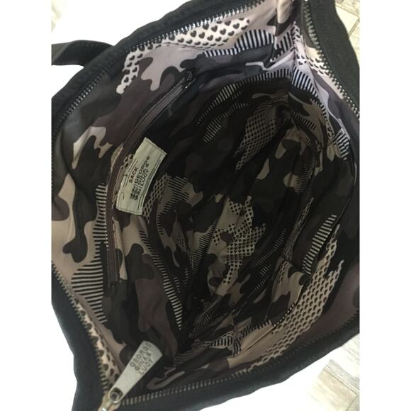 GEORGE GINA & LUCY Handbag Sack "The‎ Star" Deep Black Bag Backpack Bold Chic - Picture 6 of 10